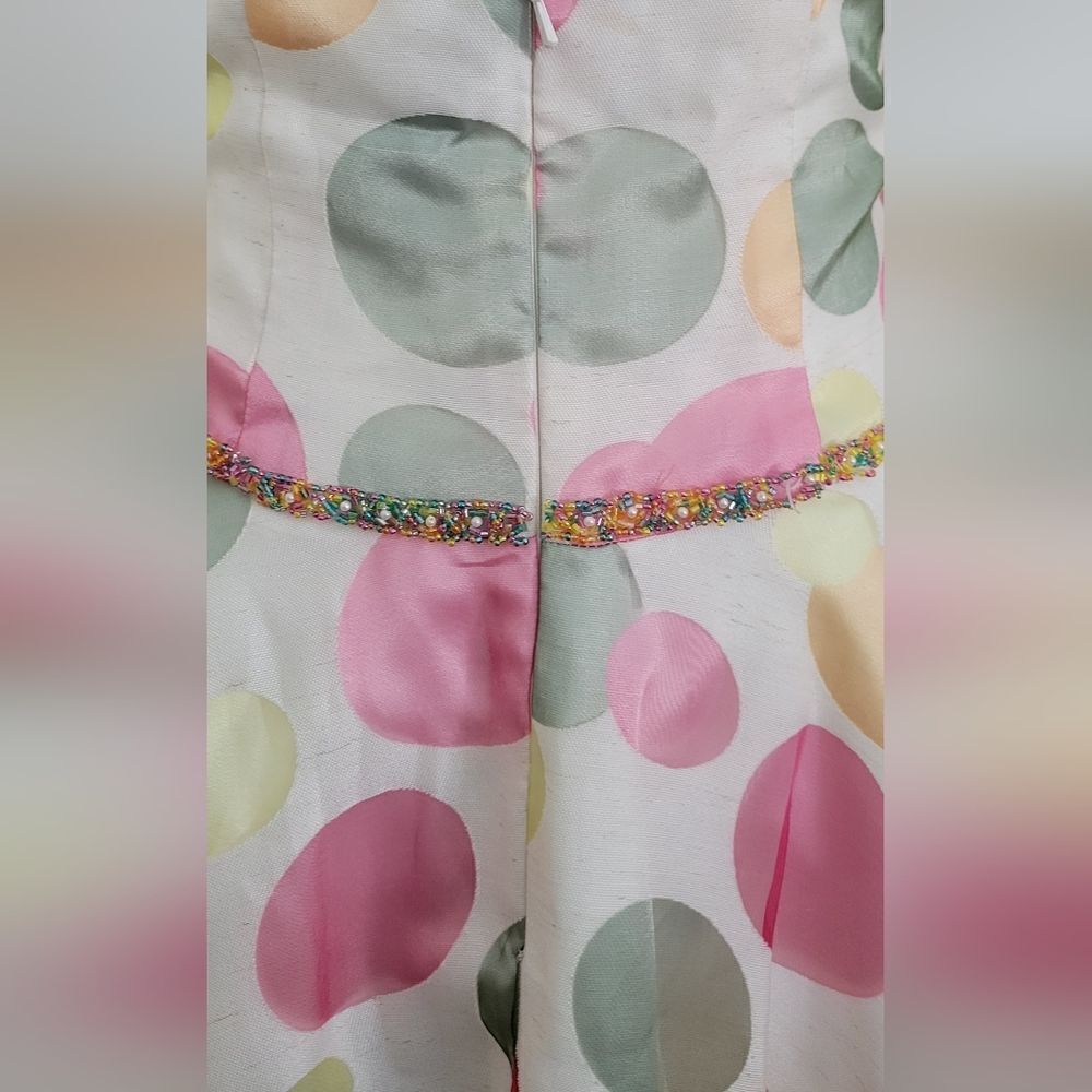 Terani Couture halter dress Size 4 - Picture 8 of 11